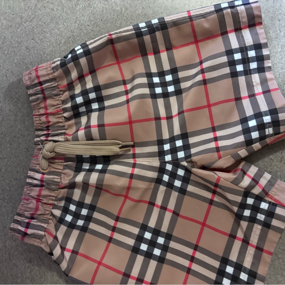 Burberry Checkered Shorts